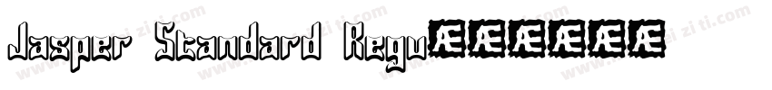 Jasper Standard Regu字体转换